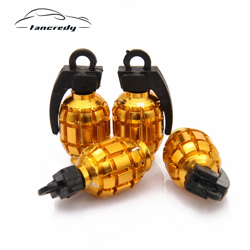 4 шт. гранат для автомобильных шин колпачки клапанов автомобильные Стайлинг