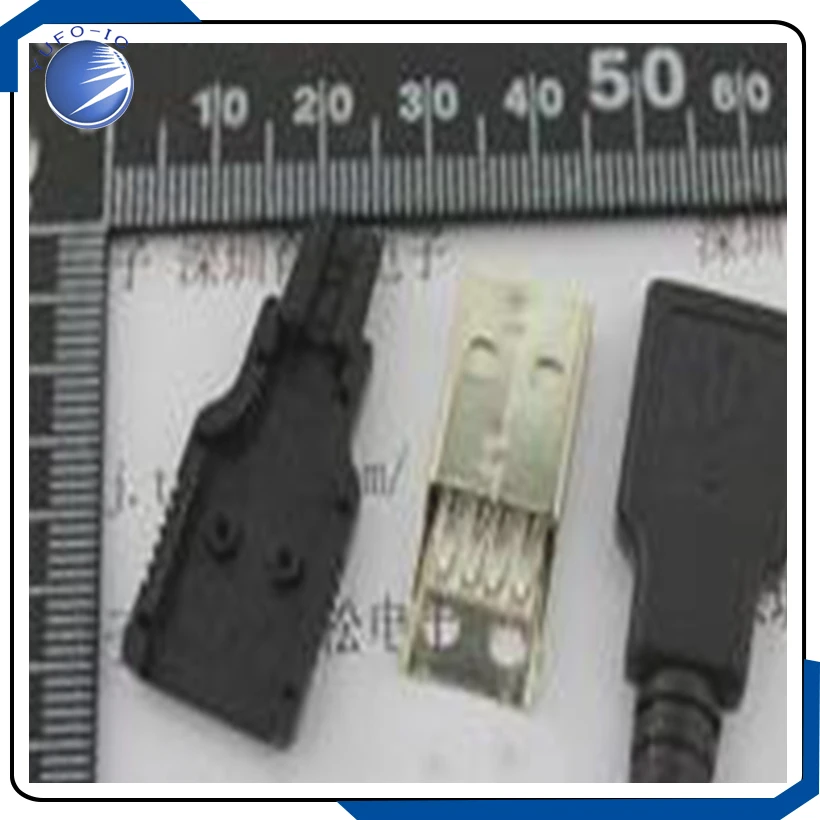 10 шт./лот USB мужской новый пластиковый корпус/3 шт. Тип разъем 4P A зарядное