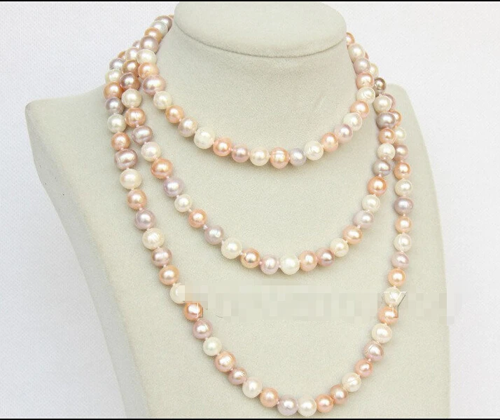 D82 Бесплатная доставка&gt 47 &quot10 мм около круглый белый розовый фиолетовый