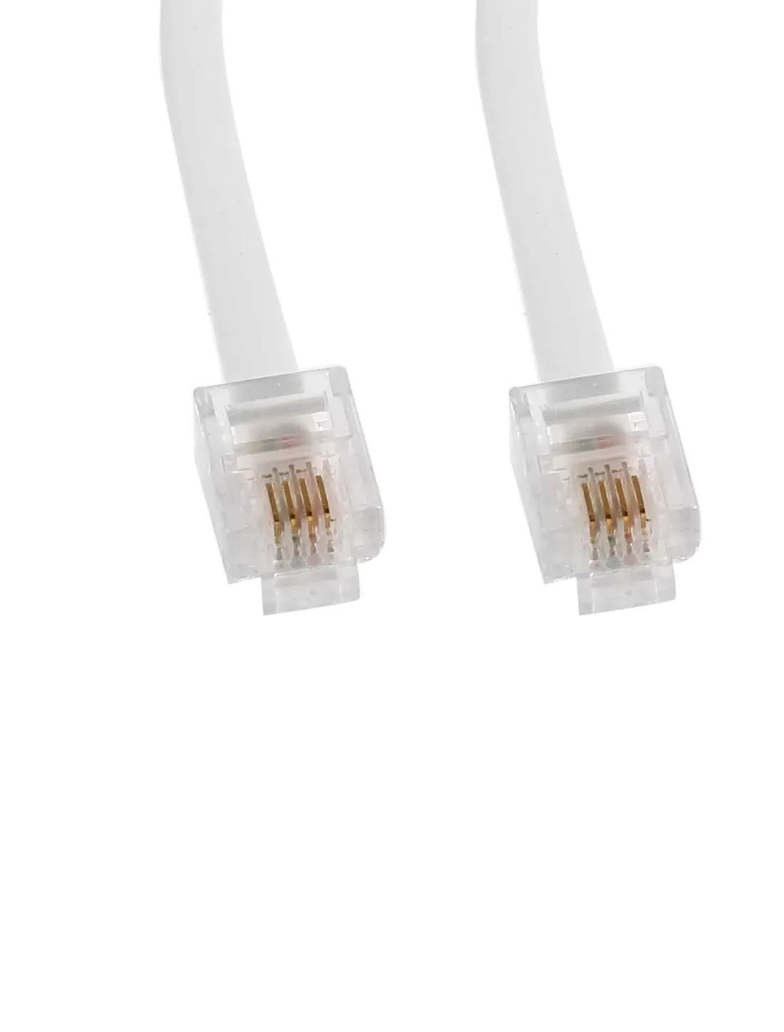 UXCELL Off Белый Rj11 6P4c Модульный Телефон Extenstion Кабель питания 15 М 49Ft |