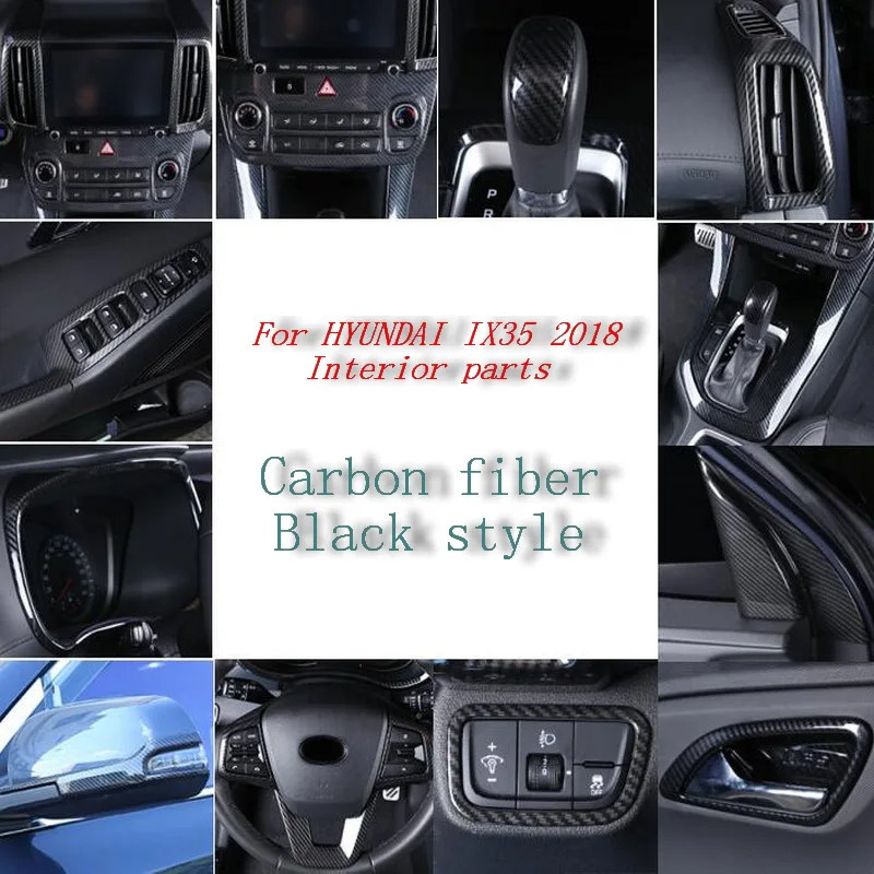 Tonlinker наклейка на крышку для Hyundai IX35 2018-19 Стайлинг автомобиля 1-4 шт. черное