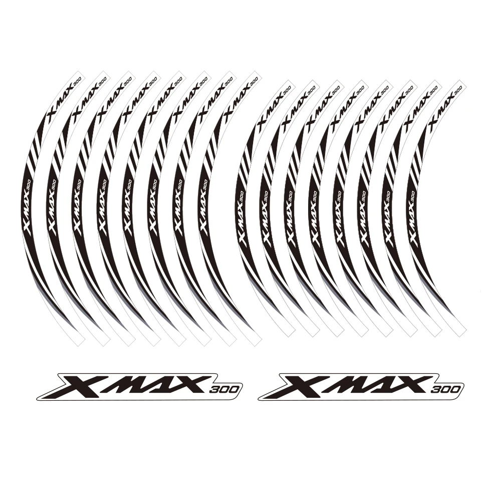 KODASKIN 2D диск колеса Эмблема Наклейка для Yamaha XMAX300 xmax 300 yzf|Наклейки на автомобиль| |