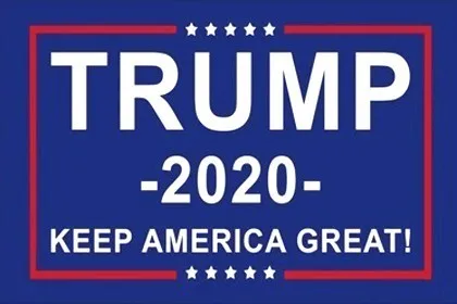 Trump 2020 Американский флаг США 3x5 футов тонкие синие линии напечатанные 90x150 см полиэстер домашние декоративные американские флаги и баннеры США - Цвет: Trump 2020