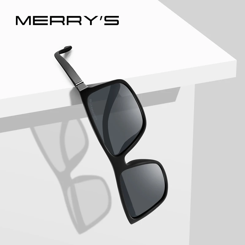 MERRYS Дизайнерские мужские поляризованные солнцезащитные очки, модные мужские очки с защитой от ультрафиолета S8225