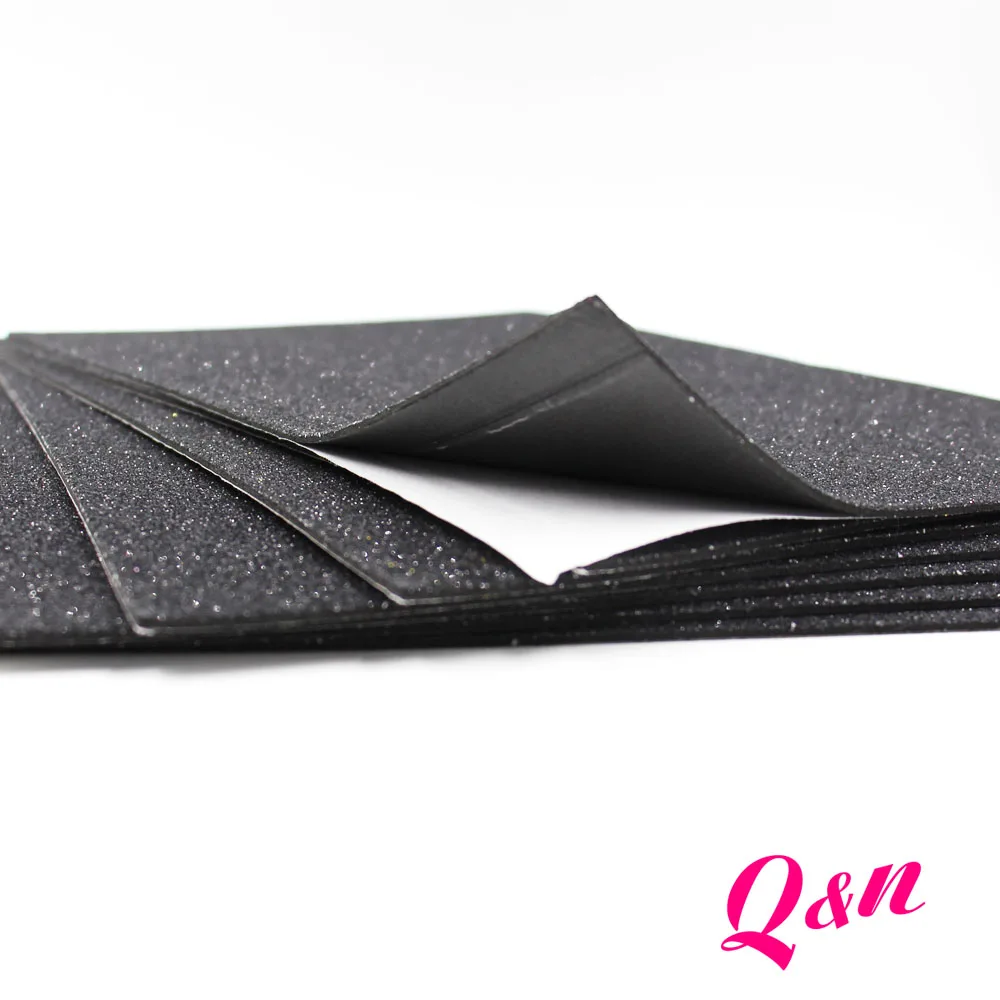 Черные самоклеящиеся бумажные блестящие вспышки 10 шт. золотые наклейки ручной