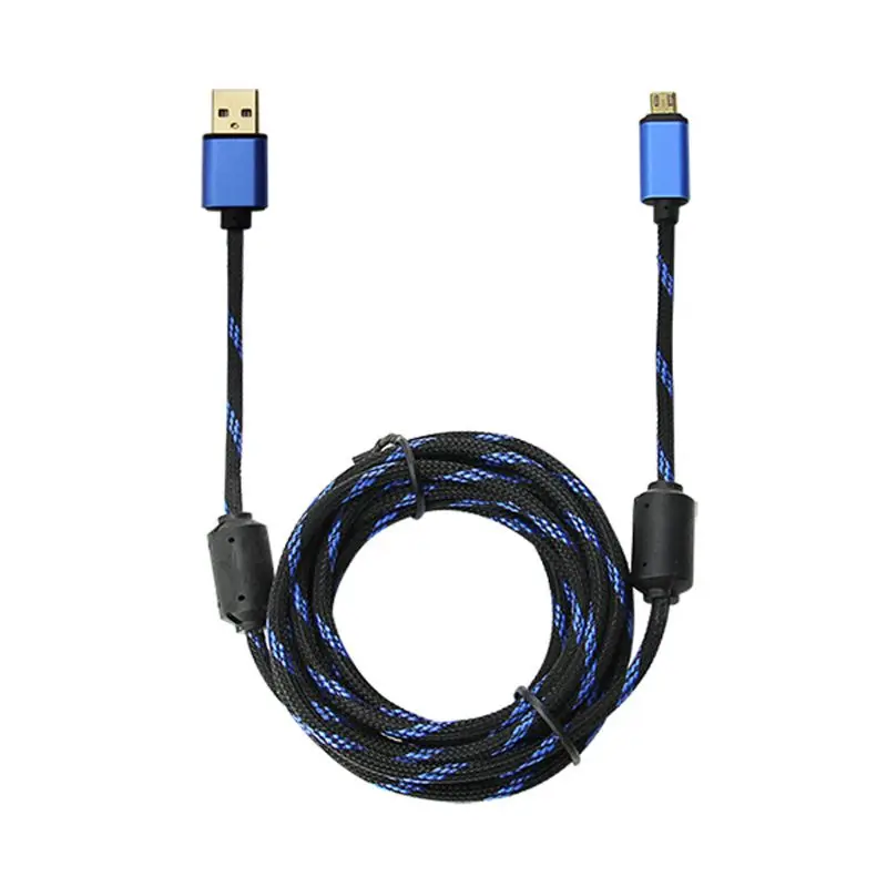 Высокоскоростной 300 см 10 футов микро USB к USB 2,0 кабель синхронизации данных и зарядки для PS4 Для xbox ONE контроллер для Android мобильного телефона#418