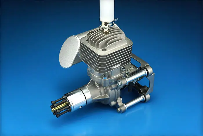 Новинка 85cc DLE85 Задний Выхлопной газовый двигатель с глушителем и зажиганием для