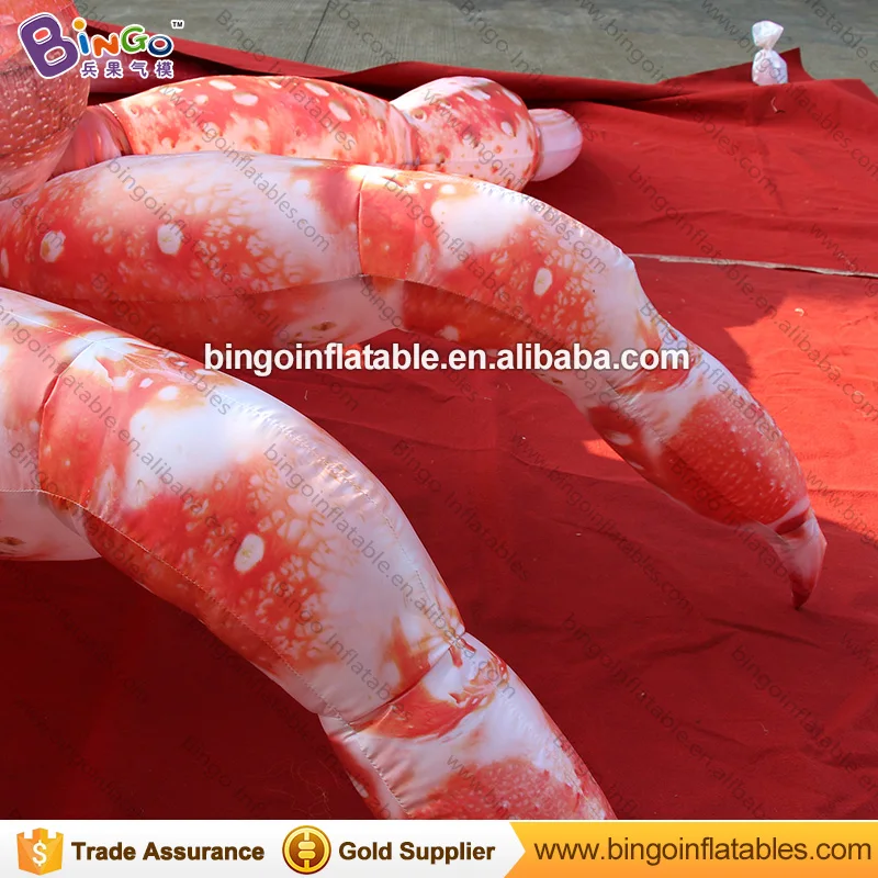 Высокое качество 6 метров Длинный гигантский надувной Краб Подгонянный морской