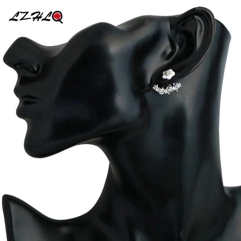 LZHLQ милые Пуссеты Маргаритка серьги для женщин 2017 модные брендовые ювелирные