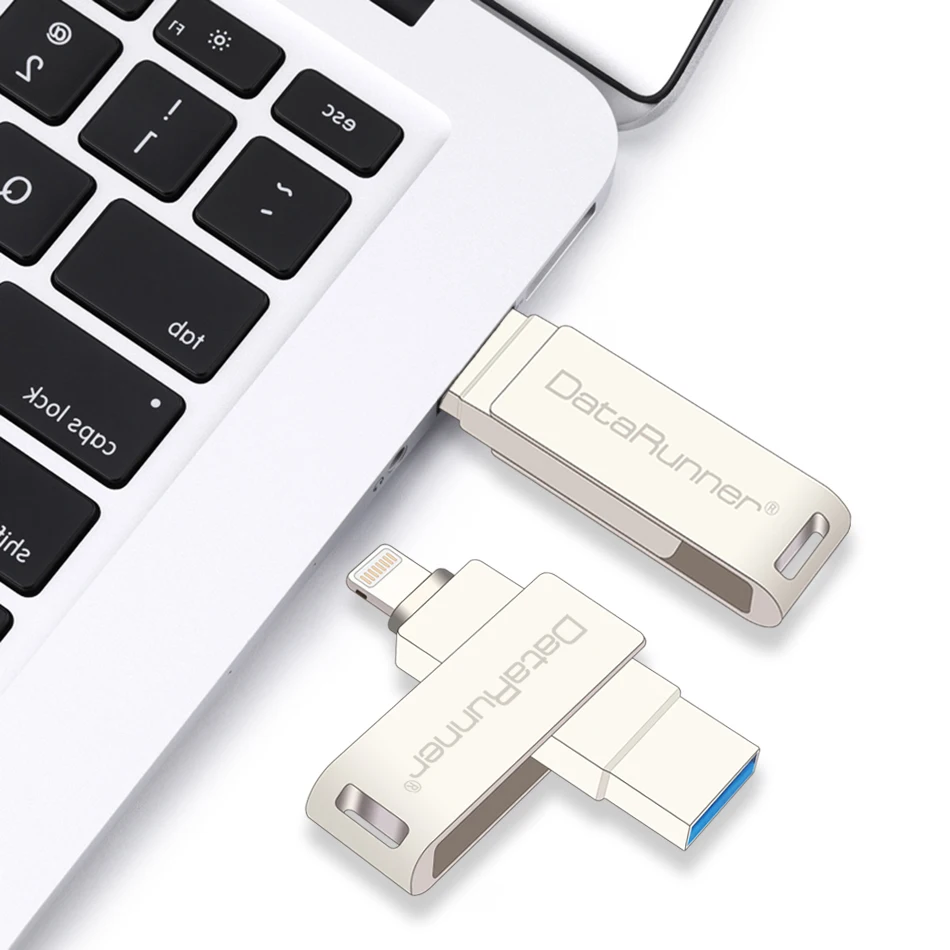 Флэш накопитель DataRunner 2 в 1 OTG USB 3 0 8/16/64/128 ГБ Usb 0|USB флэш-накопители| |