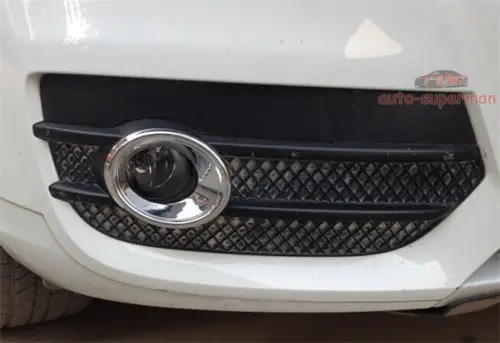 Для AUDI Q3 2012 2013 2014 хромированный передний бампер противотумансветильник фары