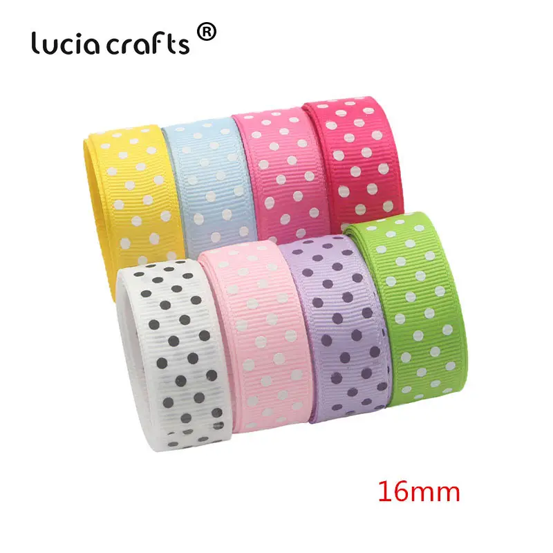 040054184 Mixed 1 Распродажа! Lucia crafts, 8 ярдов, много вариантов, с принтом, Корсажная/атласная лента, бант, сделай сам, для шитья, материалы ручной работы, аксессуары S0202 - Цвет: 040054184 Mixed 1