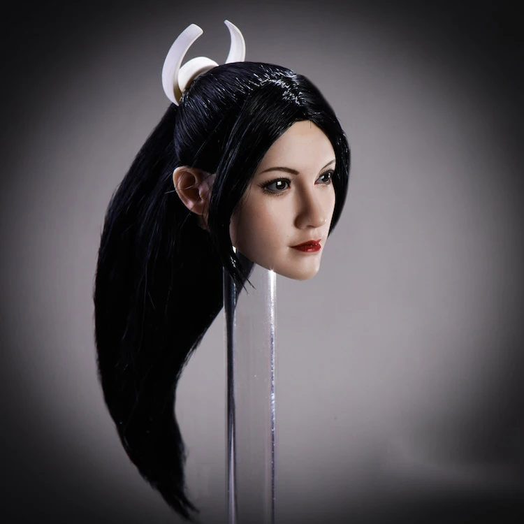 Коллекционная Fang 1/6 весы Красота Азии голова девочки Mai Shiranui резная женская