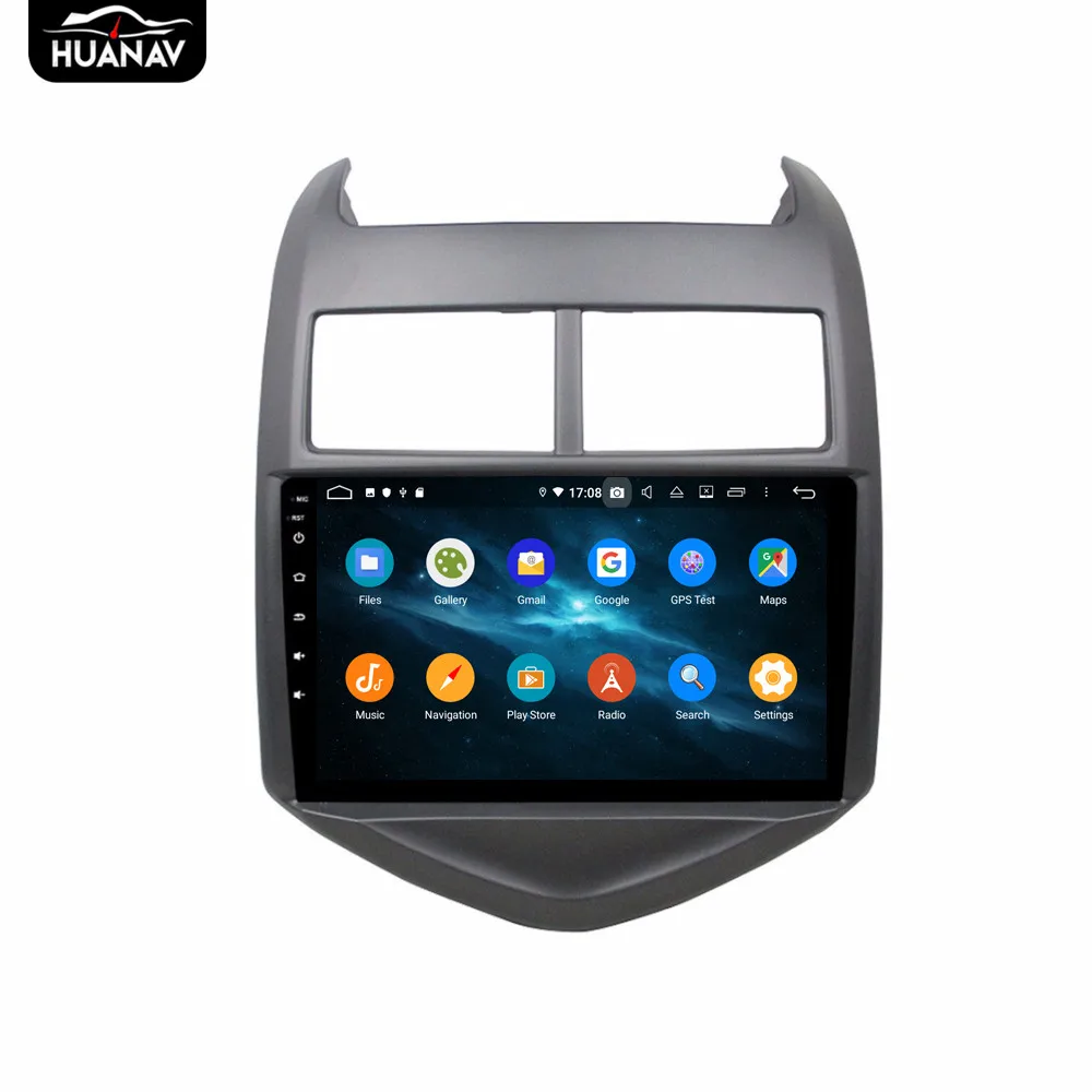 DSP Android 9 0 автомобильный без DVD плеера GPS навигация для Chevrolet Aveo 2011 + Авторадио