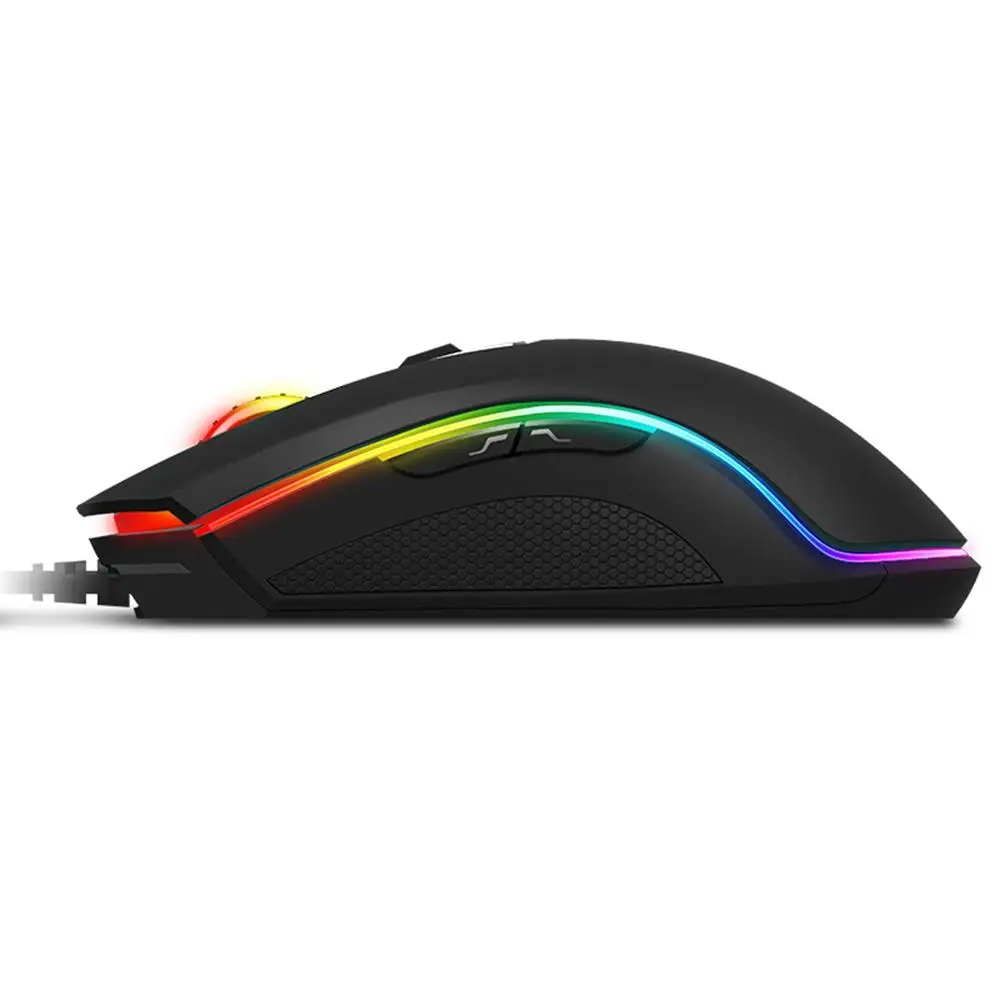 Rapoo V25S 7000 dpi 7 программируемых кнопок Оптический сенсор P3320 RGB подсветка оптическая игровая мышь для профессионального геймера