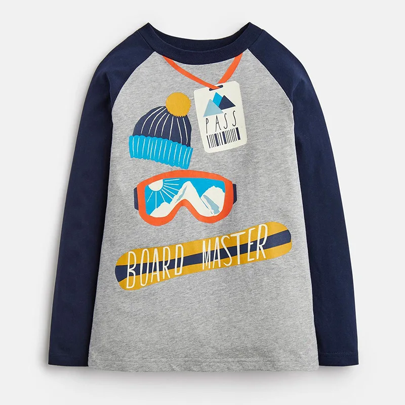 Little maven/Новинка 2019 года Осенняя брендовая одежда для маленьких мальчиков