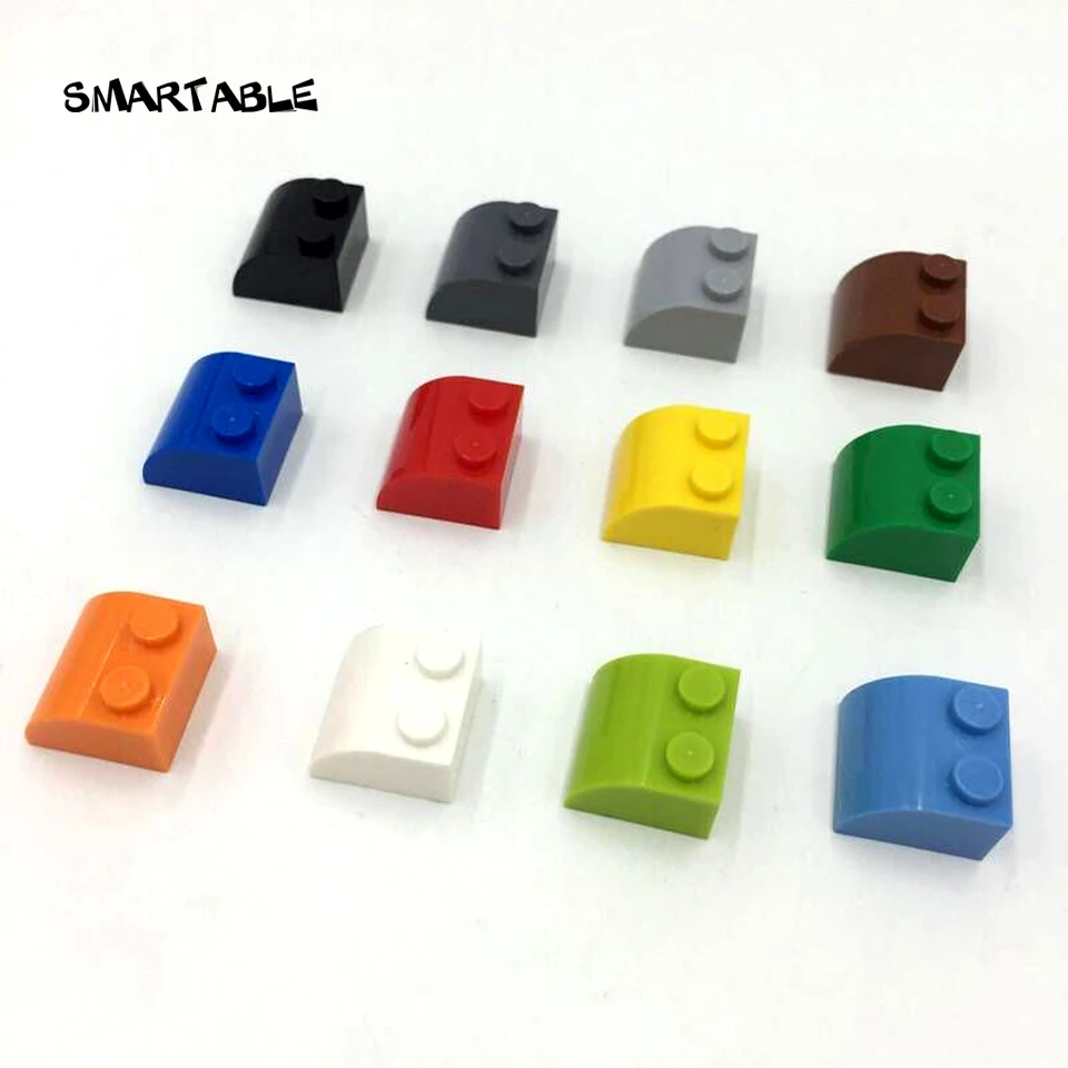 Кубики Smartable 2x2 с изогнутым верхом детали для сборки креативные игрушки детей