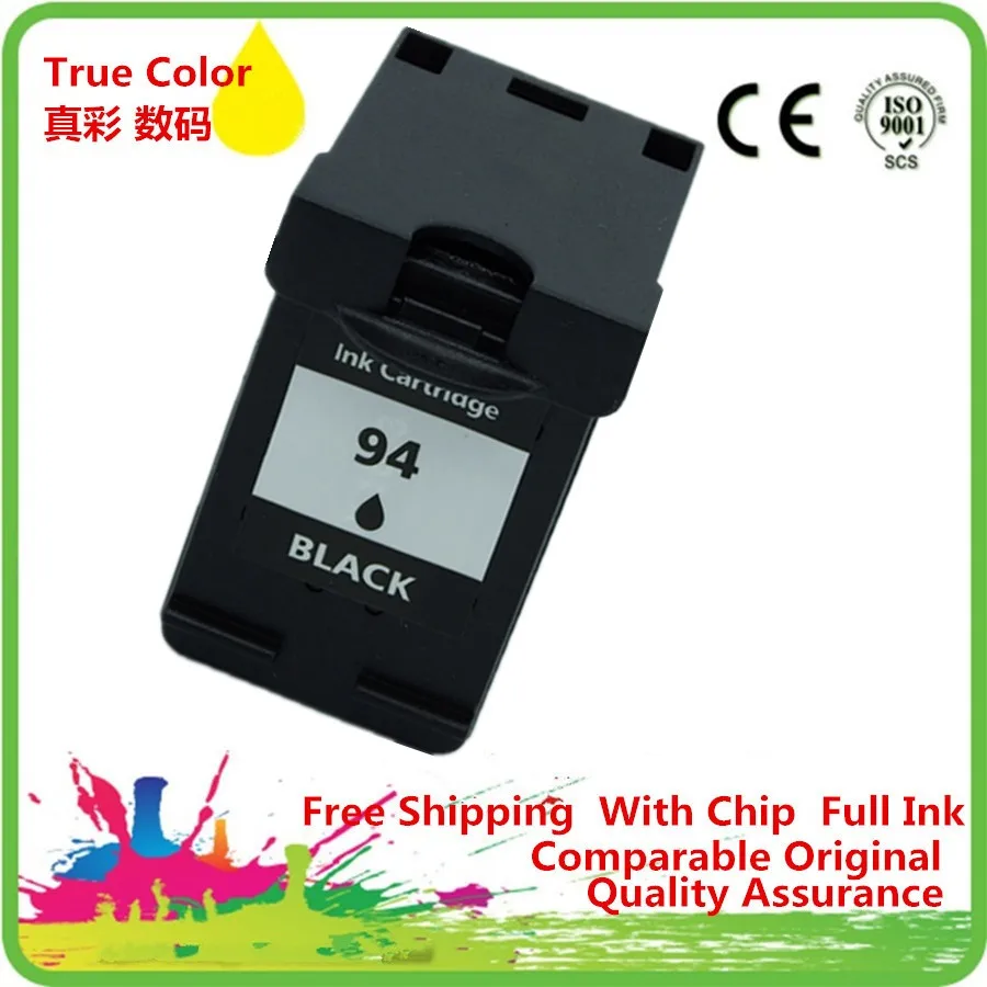 Чернильные картриджи восстановленные для 94 XL 94XL HP94 HP94XL Photosmart 2610 2710 7830 8450 8750 375 325