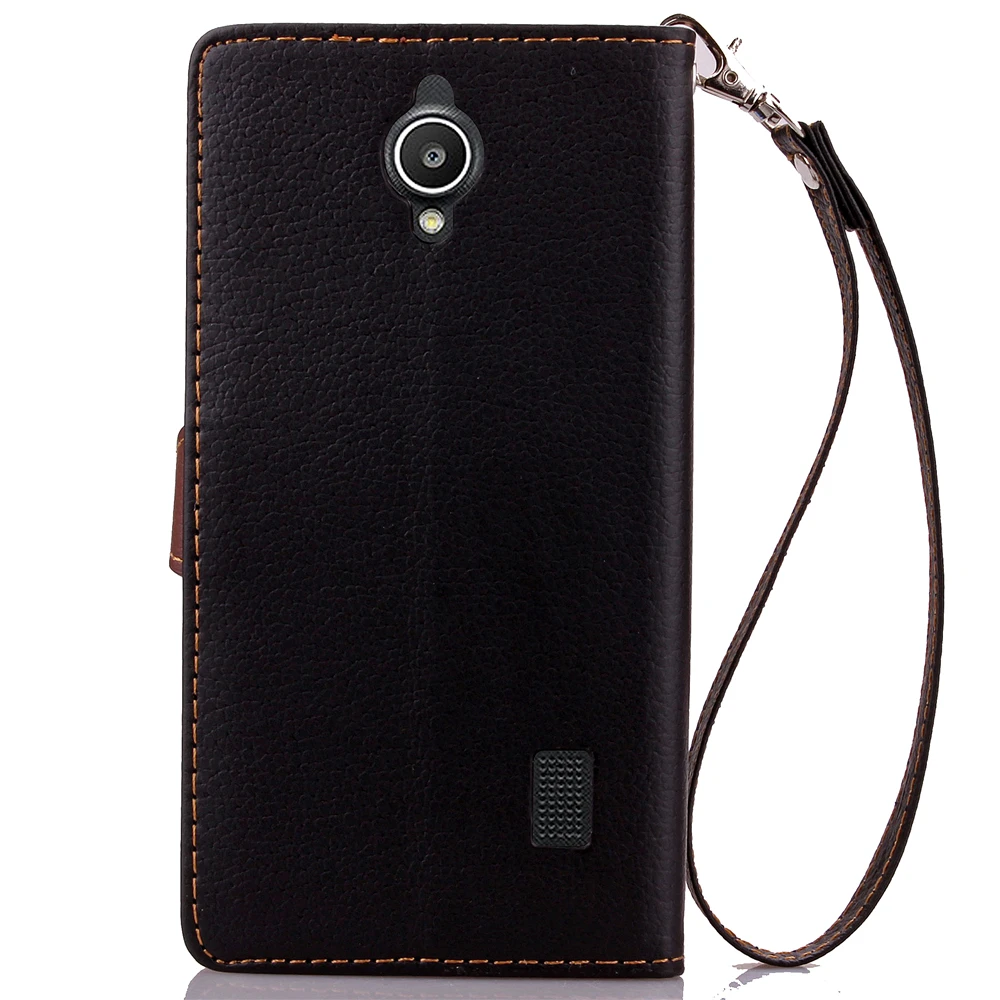 Для Huawei Ascend Y635 Leaf CLASP пряжки личи флип кожаный чехол Функция слот для карты ТПУ