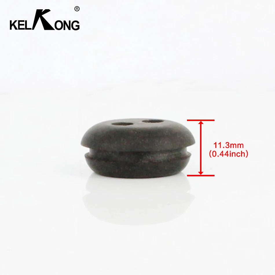 KELKONG 5 шт. 2 отверстия 20 мм резиновая втулка для струны триммер ремесленника газонокосилка бензопила воздуходувки кусторез топливный бак