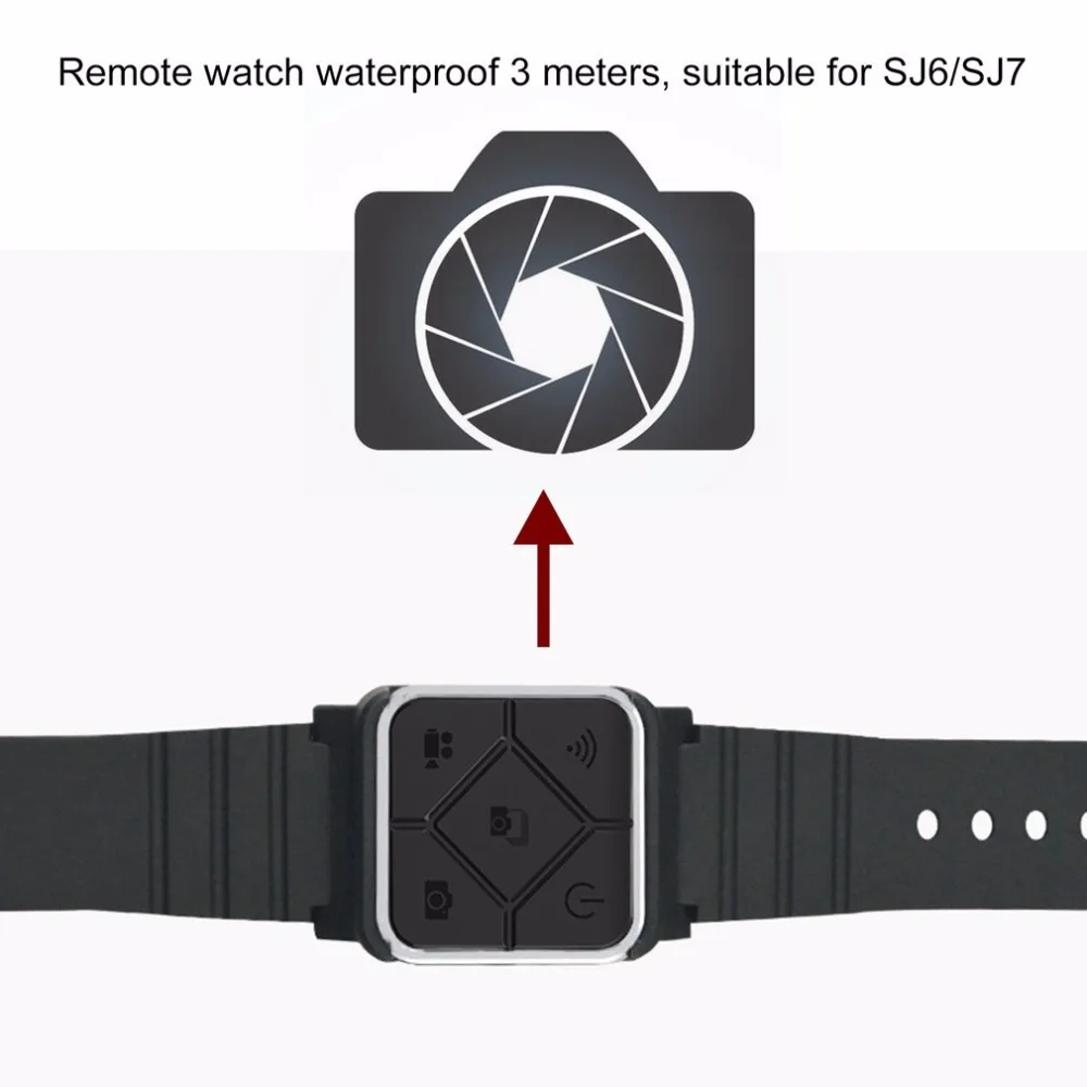 SJCAM аксессуары 3 м водонепроницаемый пульт дистанционного управления WiFi наручные