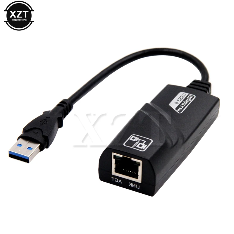 Высокая Скорость RJ45 внешний сетевой карты lan адаптер с usb разъемом 3 0 10/100/Gigabit Ethernet