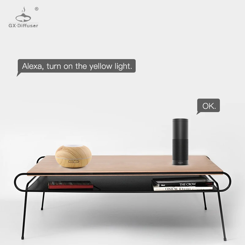 GX.Diffuser Smart WIFI ультразвуковой увлажнитель 300 мл ароматерапия диффузор Alexa