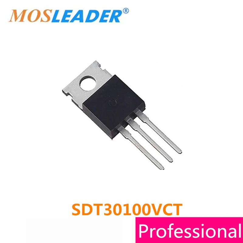 

Mosleader 50pcs TO220 SDT30100VCT SDT30100V High quality Schottky