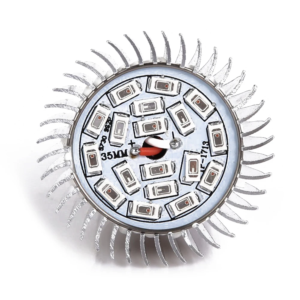 Выращивание растений 6 Вт Светодиодная лампа прожектор в помещении выращивание