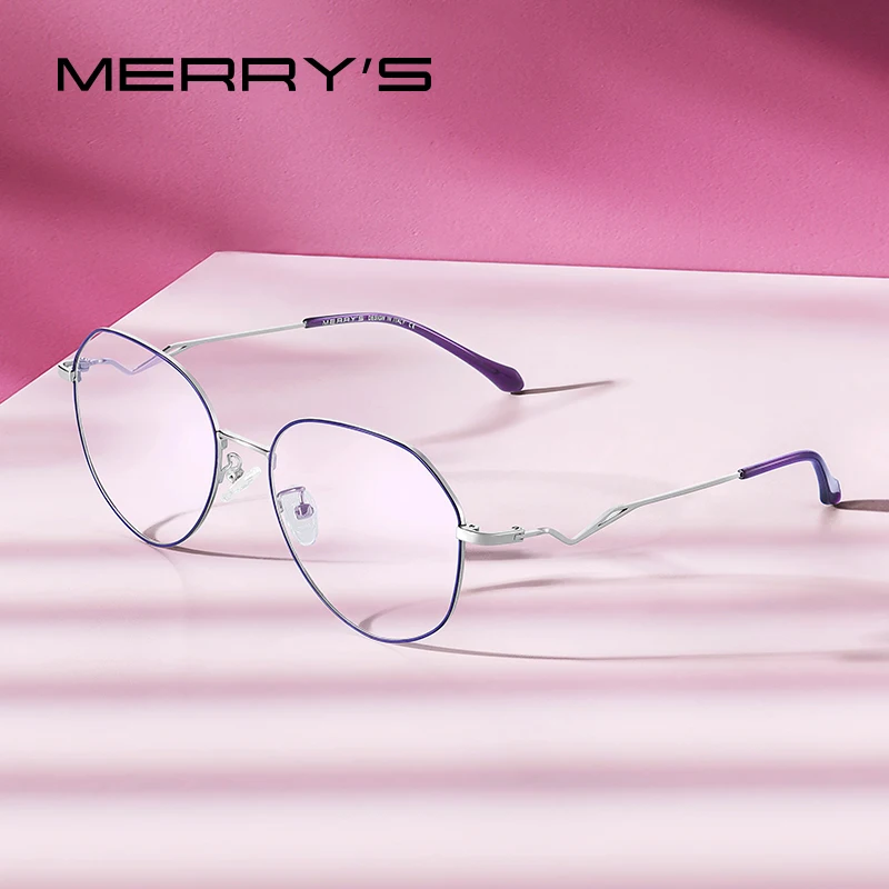 Женские Модные овальные очки MERRY'S в оправе для близорукости S2020 | Аксессуары