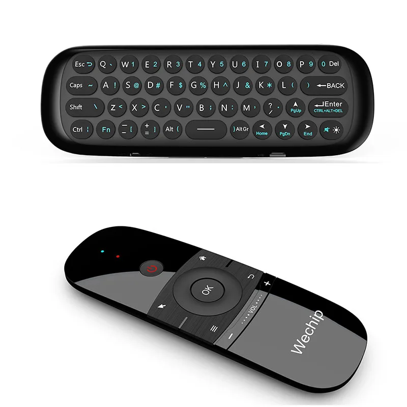 Беспроводная клавиатура W1 2 4G 433MHz Fly Air mouse для Smart tv Android BOX roku универсальный пульт