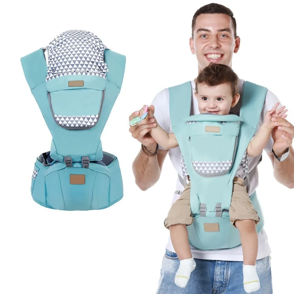 Слинг Hipseat для детей эргономичный с о образными ножками весом 20 кг|Рюкзаки и сумки