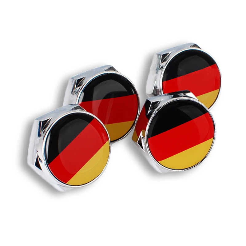 Автомобильные наклейки с немецким флагом болты из металлического сплава для