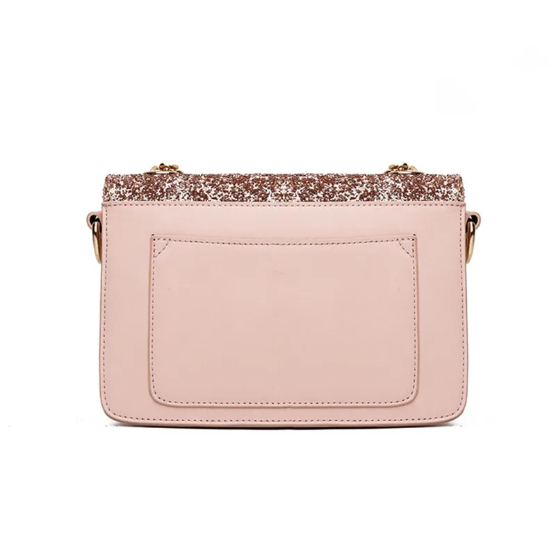 Женские сумки-мессенджеры расшитые блестками с цепочками на плечо мини-сумка 2019 |