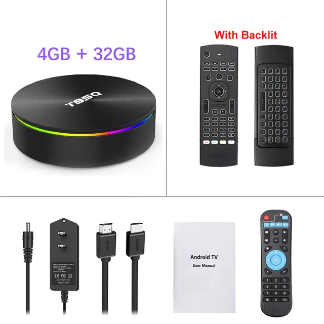 4G32G add MX3 Android 8,1 телеприставка T95Q 4 Гб 64 Гб Smart IPTV 4 K HD DDR3 Amlogic S905X2 четырехъядерный двухдиапазонный 2,4G& 5G WiFi H.265 медиаплеер - Цвет: 4G32G add MX3