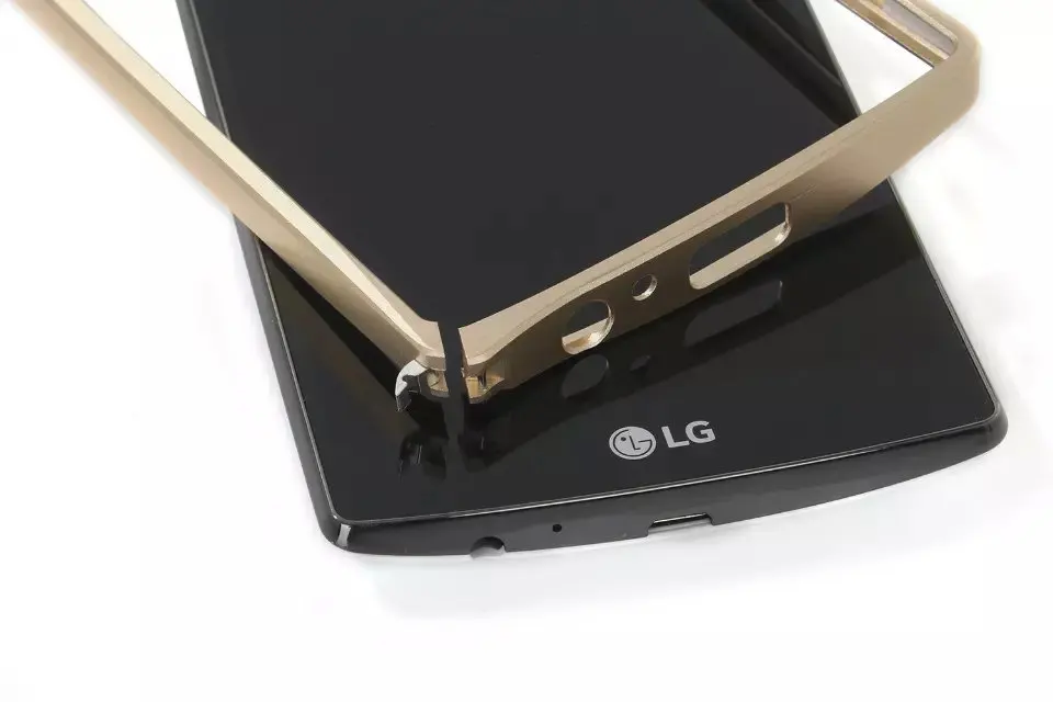 NEW Luxury Ultra Slim Aluminum Metal Bumper Case Frame Protective Cover For LG G4 H810 F500 F500S F500K F500L |