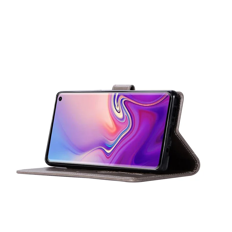 Чехол-книжка из искусственной кожи, сумка-бумажник для чехол для Samsung Galaxy Note 9 8 S10 S9 S8 плюс S7 S6 край S10e M10 M20 Чехол для мобильного телефона Capa