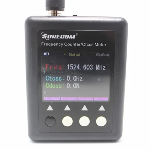 Цифровой радиотестер SURECOM 27 3000 МГц декодер Портативный счетчик частоты для раций