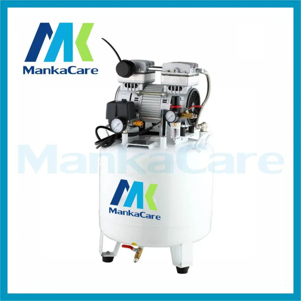 

750W Dental Air compressor 40 Liters Tank Oil Free Rust-proof chamber/Tank/Silent/Mute/Flush air pump/ Dental Medical Clinic use