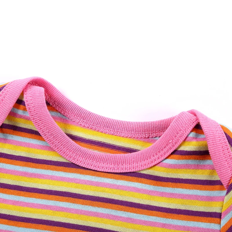 5 Pieces/lot Baby Girl Clothes Bodysuit Infant Jumpsuit Overall Short Sleeve Body Suit Clothing Set Summer Cotton | Детская одежда и