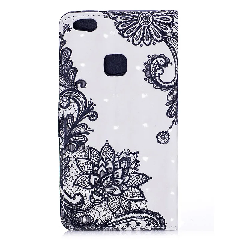 Wekays для huawei Ascend P8 Lite стильная футболка с изображением персонажей видеоигр 3D бабочка кожаный чехол Fundas для Coque huawei P9 Lite P10 Lite чехол