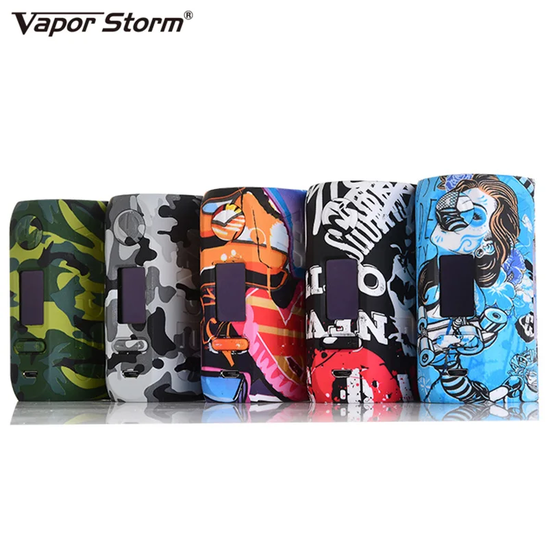 Боксмод Storm230 Vapor Bypass 200 Вт VW TC Vapes модный мод с поддержкой двух аккумуляторов 18650