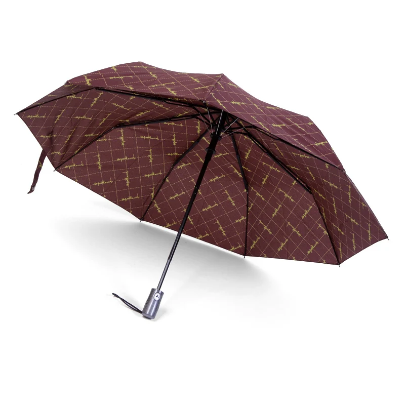 Semi Automaitc Fold Spokes Windproof Umbrellas Paraguas Famous | Дом и сад