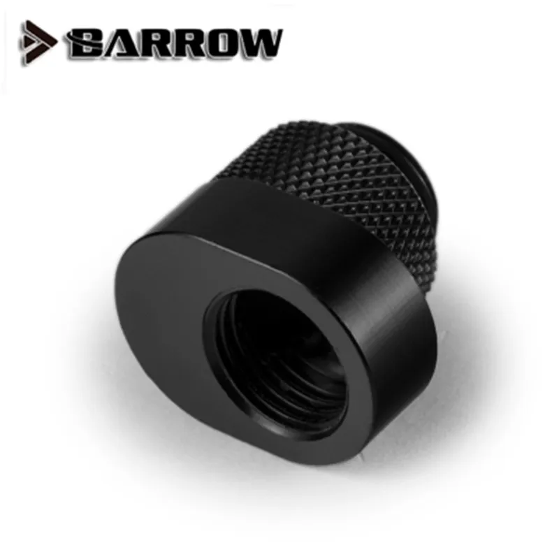 Barrow TX360PZ 360 градусов Поворотный офсетный фитинг G1/4 6 мм штекер-гнездо удлинитель