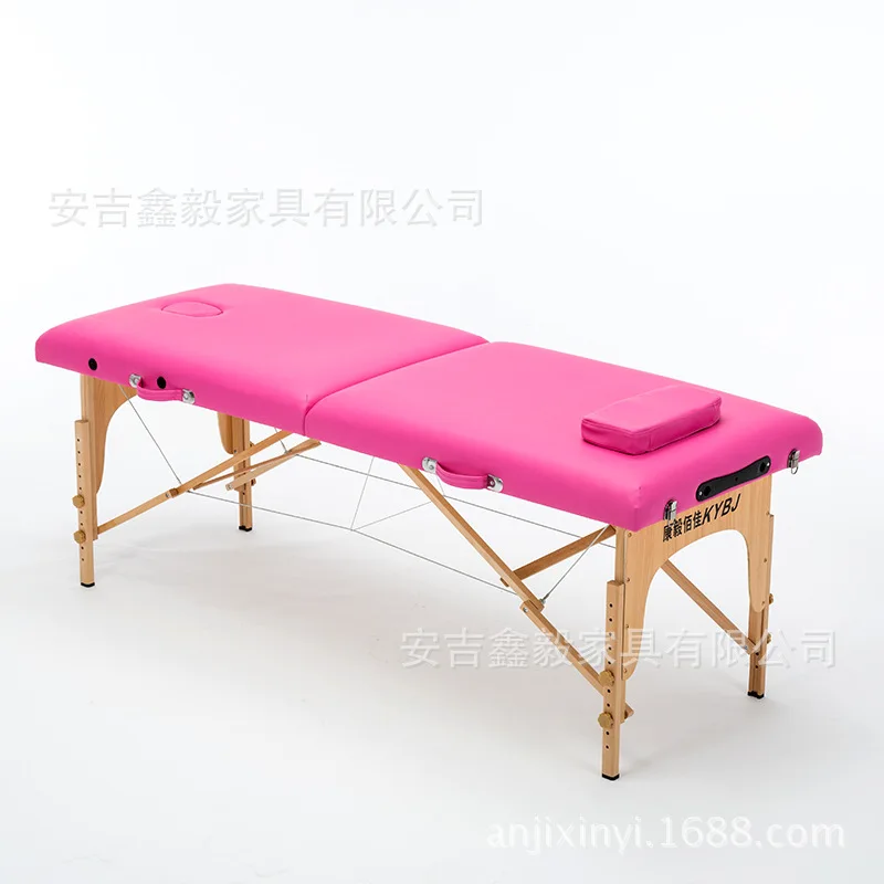 G(have pillow) 27 секций 185см 70 см легкий портативный массажный стол диван кровать плинтус терапия тату салон Рейки Исцеление шведский массаж 15 кг - Цвет: G(have pillow)