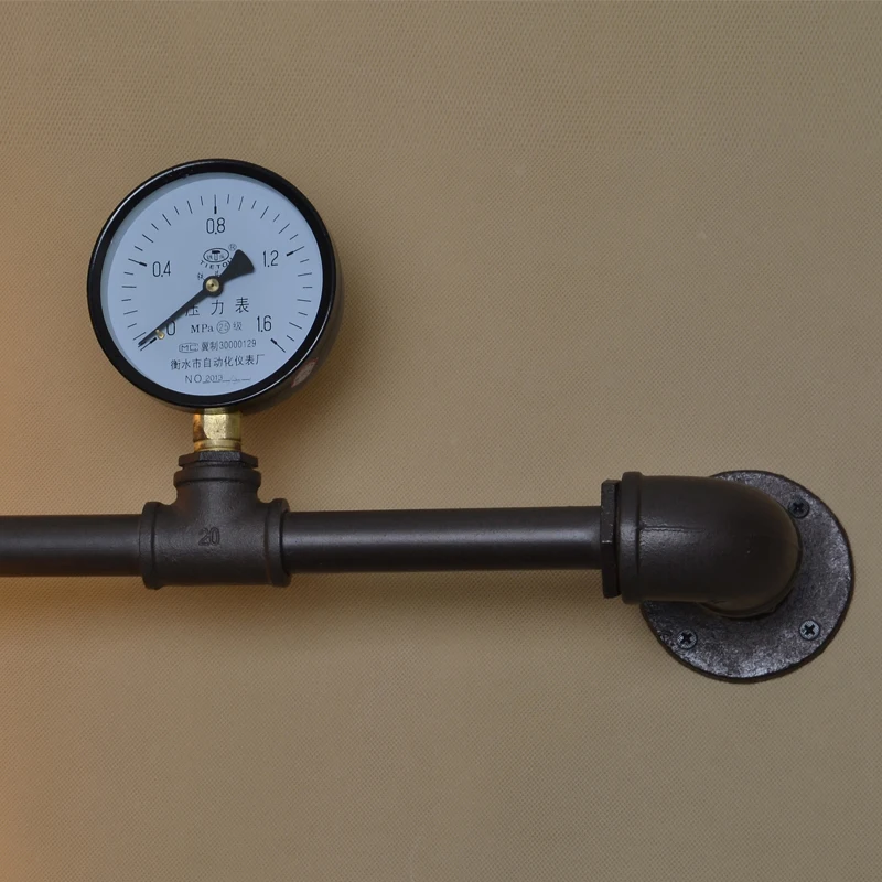 Pitt Anderson Creative Lighting American country style cafe bar Taiwan Industrial retro iron pipe wall sconce | Лампы и освещение