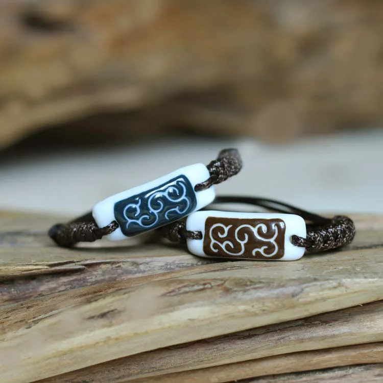 Высококачественный ручной резной изысканный белый глиняный керамический