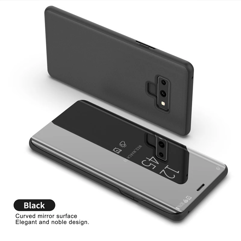 AIBOULLY Case For Xiaomi Mi Redmi Note 5 6 Pro Smart Mirror Flip 3 4X A2 Lite Cover | Мобильные телефоны и аксессуары