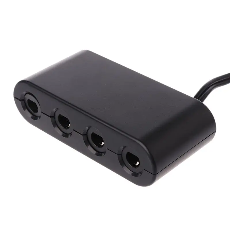 4 порта GC к WIIU PC переключатель для GameCube контроллеры USB адаптер конвертер Nintendo WiiU