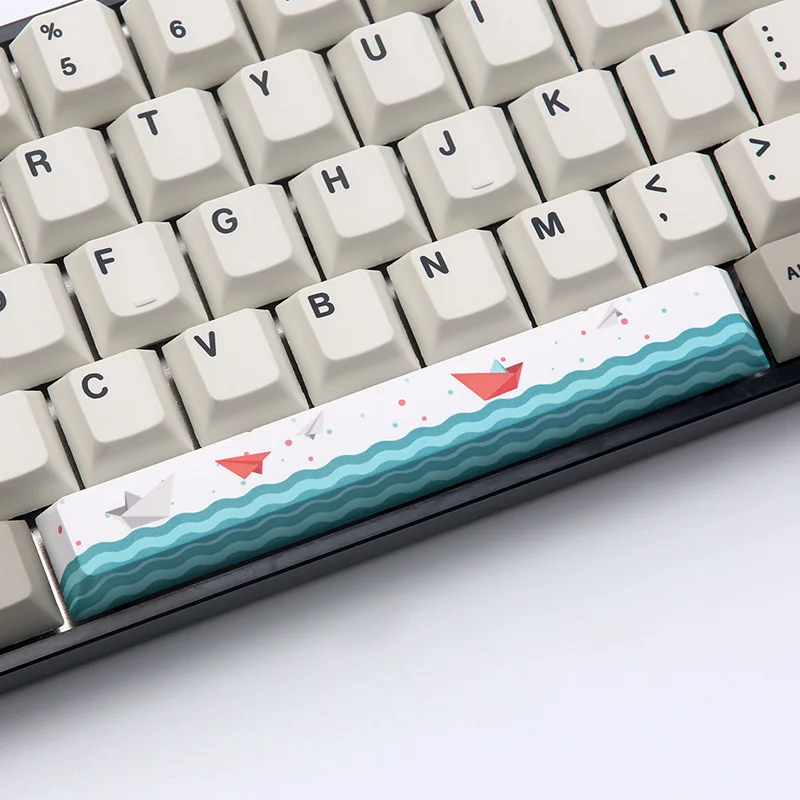 Пятисторонняя сублимационная Клавиатура Cherry Profile 6.25U PBT Space Key cap s для